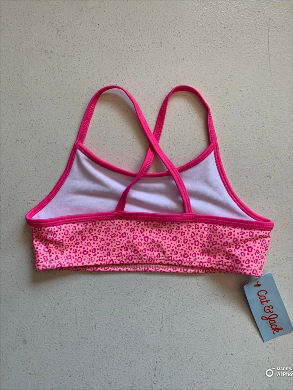 Cat & Jack pink leopard